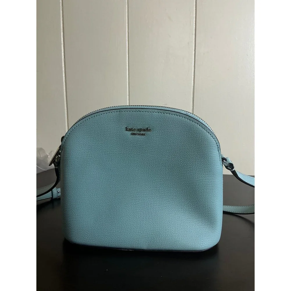 Kate Spade‎ Crossbody Bag Women's Purse Light Blue Adjustable Strap
